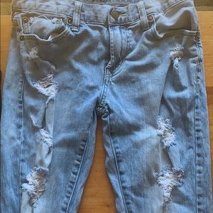American eagle jeans and Abercrombie jean.